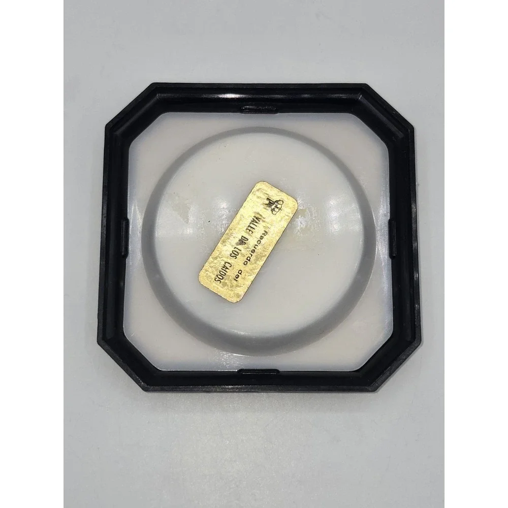 Vintage Valle de los Caídos Spain Souvenir Ashtray Glass & Plastic